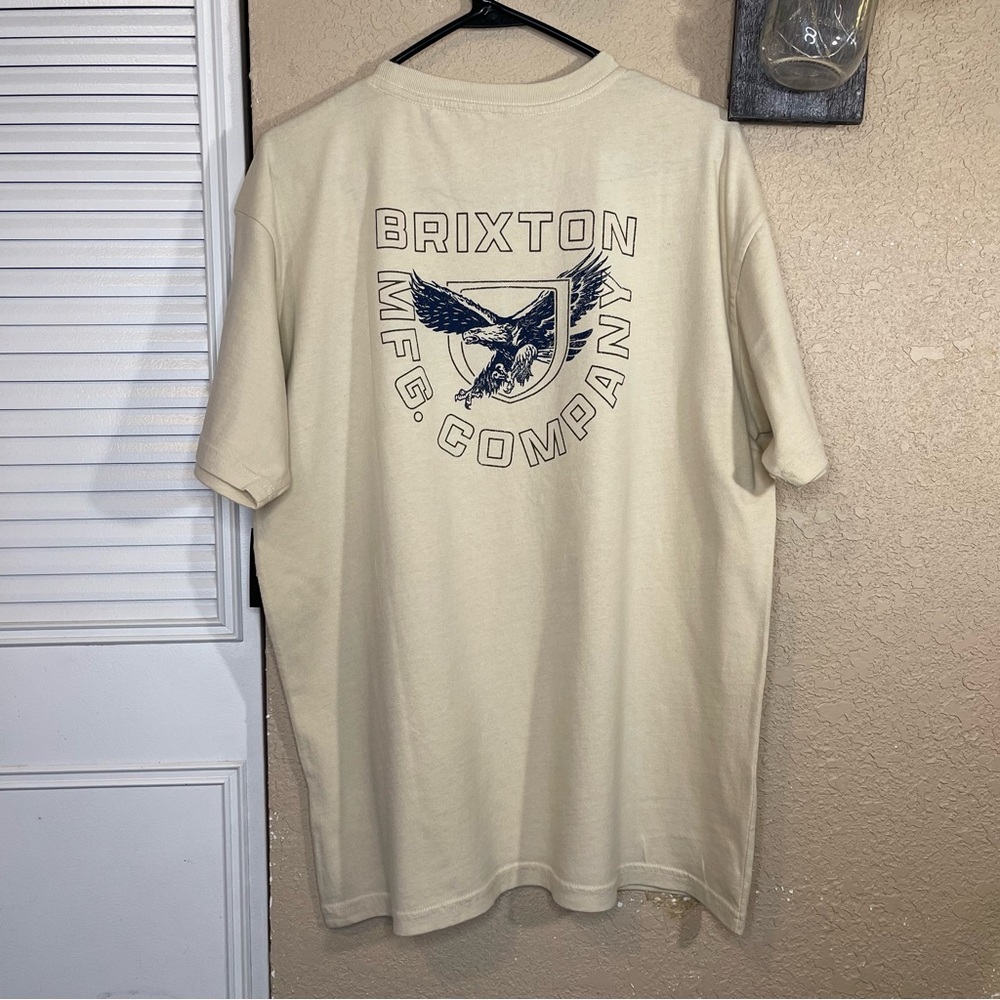 BRIXTON Atwood Men’s Relaxed Fit Graphic Tee Size Small